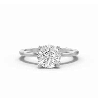 Windy Solitaire Engagement Ring