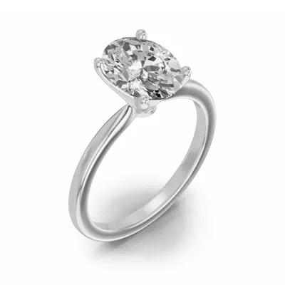 Windy Solitaire Engagement Ring