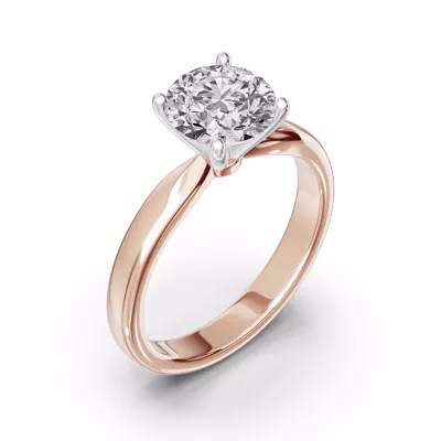 Windy Solitaire Engagement Ring (2.5mm)