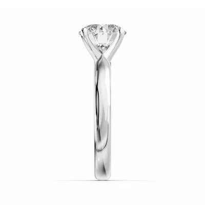 Windy Solitaire Engagement Ring (2.5mm)