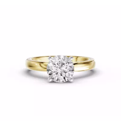 Windy Solitaire Engagement Ring (2.5mm)
