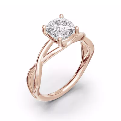 Bianca Twist Engagement Ring