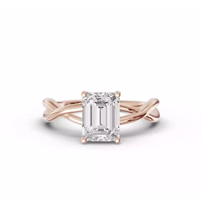 Bianca Twist Engagement Ring