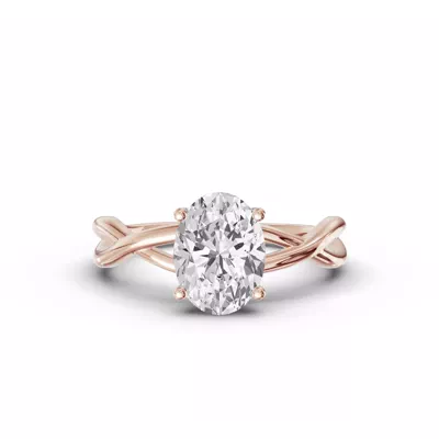 Bianca Twist Engagement Ring
