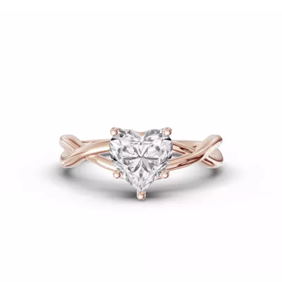 Bianca Twist Engagement Ring