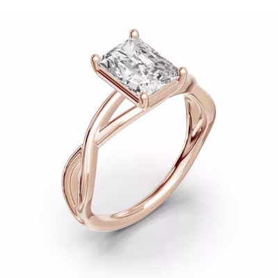 Bianca Twist Engagement Ring