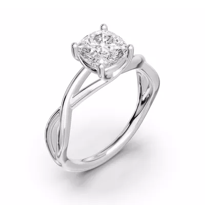 Bianca Twist Engagement Ring