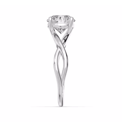 Bianca Twist Engagement Ring