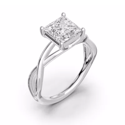 Bianca Twist Engagement Ring