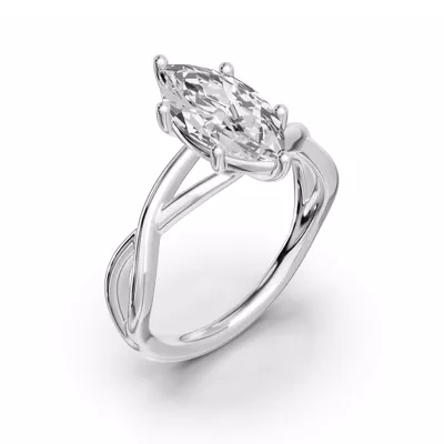 Bianca Twist Engagement Ring