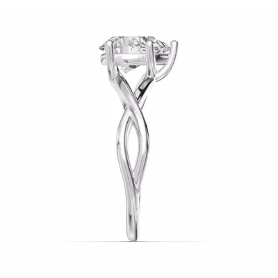 Bianca Twist Engagement Ring