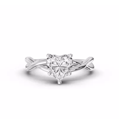 Bianca Twist Engagement Ring