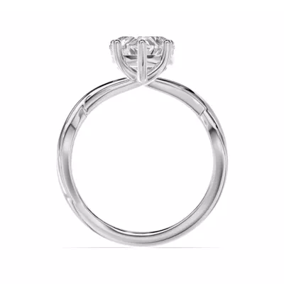Bianca Twist Engagement Ring