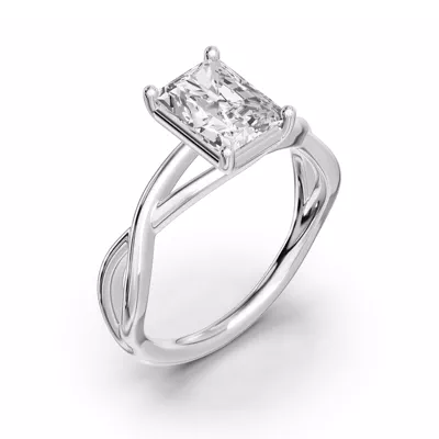 Bianca Twist Engagement Ring
