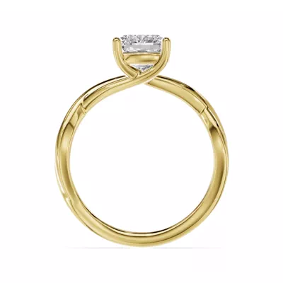 Bianca Twist Engagement Ring