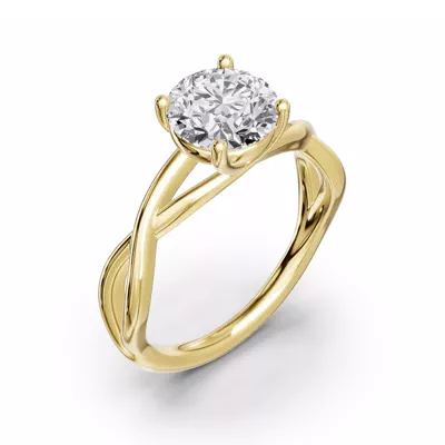 Bianca Twist Engagement Ring