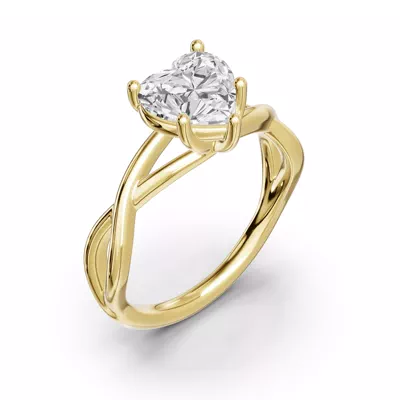 Bianca Twist Engagement Ring