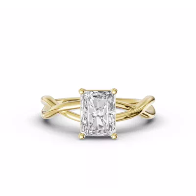 Bianca Twist Engagement Ring