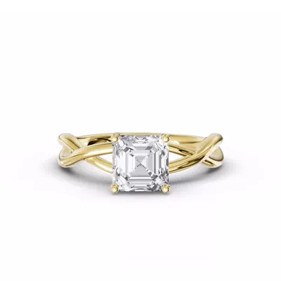 Bianca Twist Engagement Ring