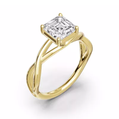 Bianca Twist Engagement Ring