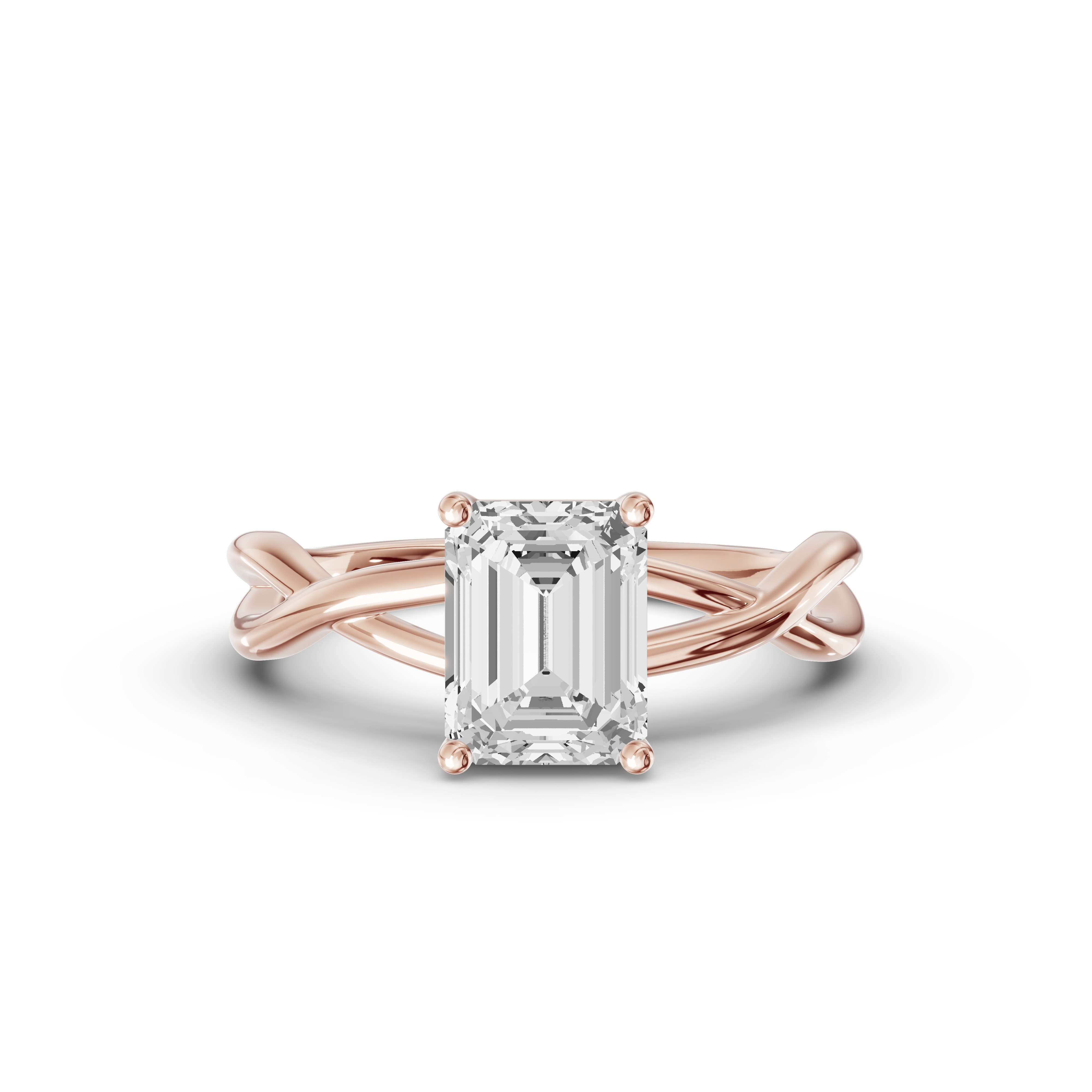 Bianca Twist Engagement Ring