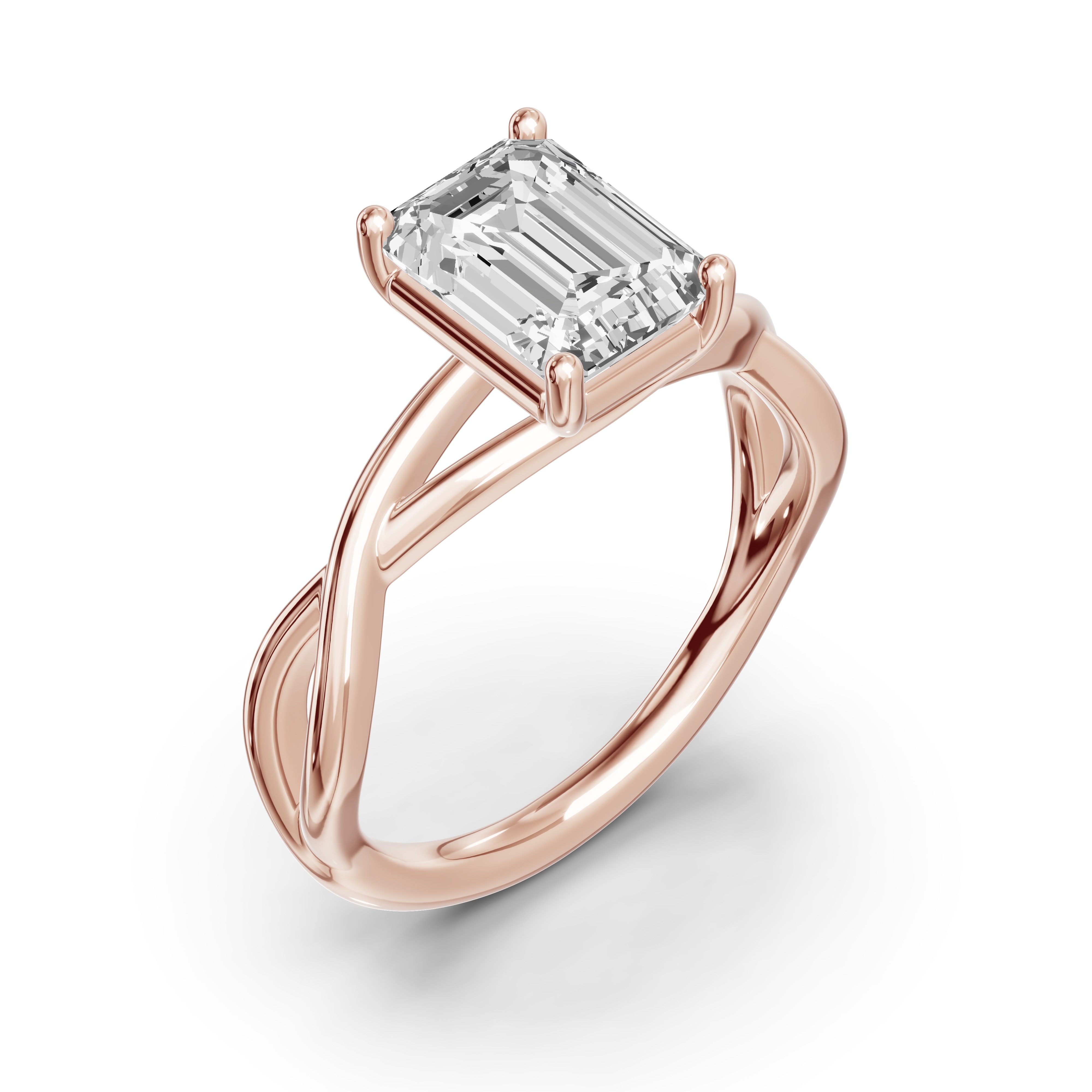 Bianca Twist Engagement Ring