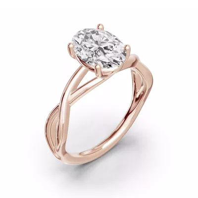 Bianca Twist Engagement Ring