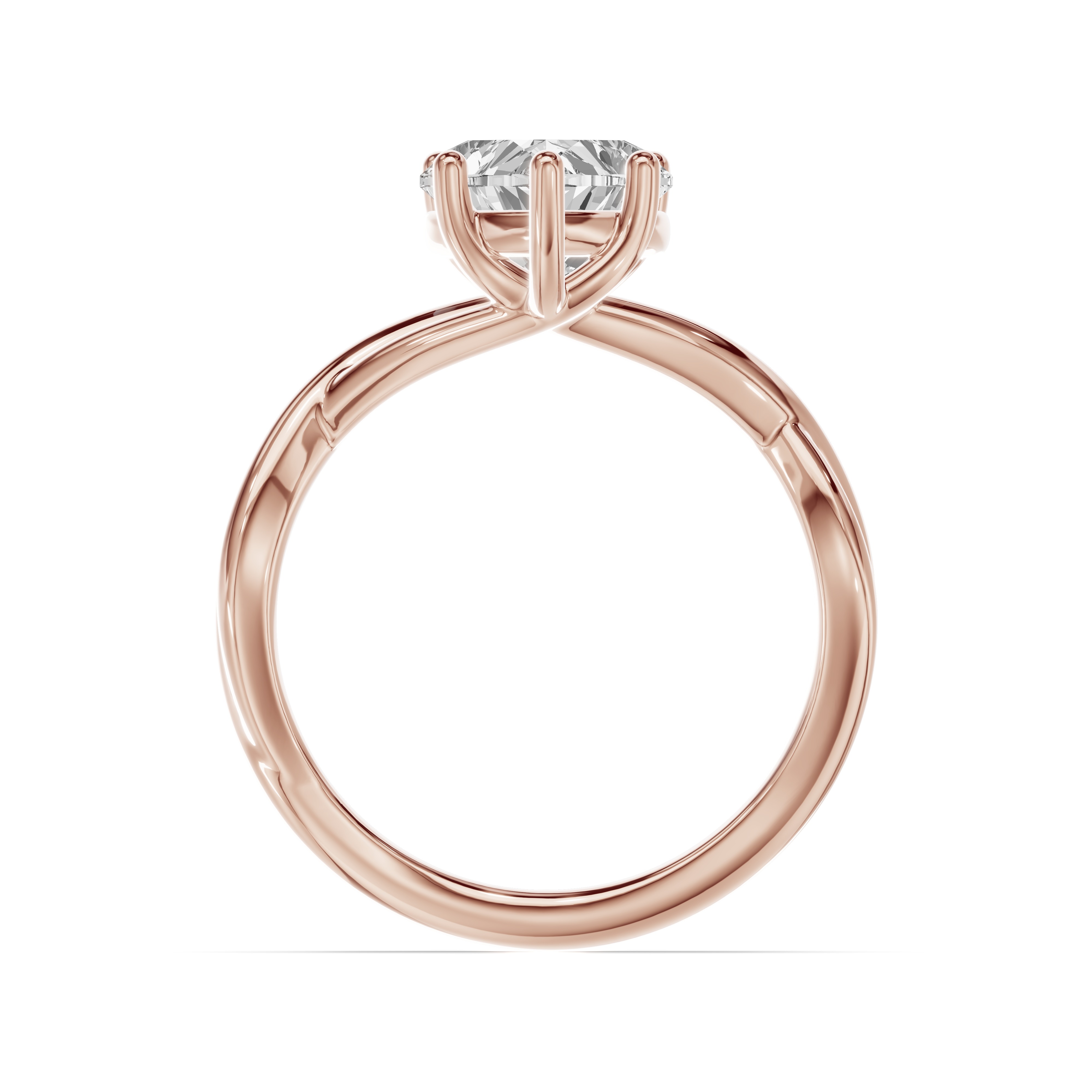 Bianca Twist Engagement Ring
