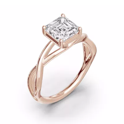 Bianca Twist Engagement Ring