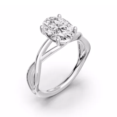 Bianca Twist Engagement Ring
