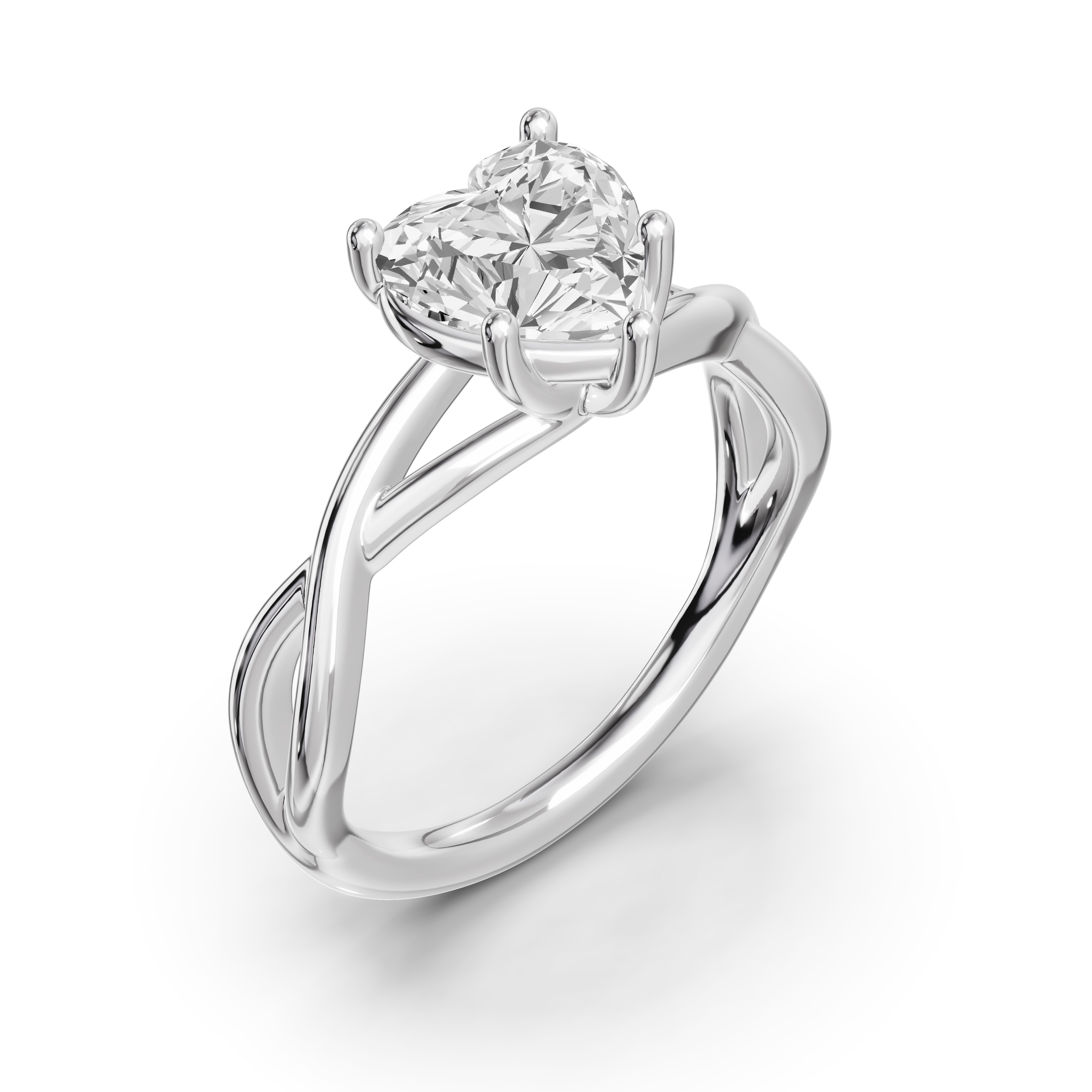 Bianca Twist Engagement Ring