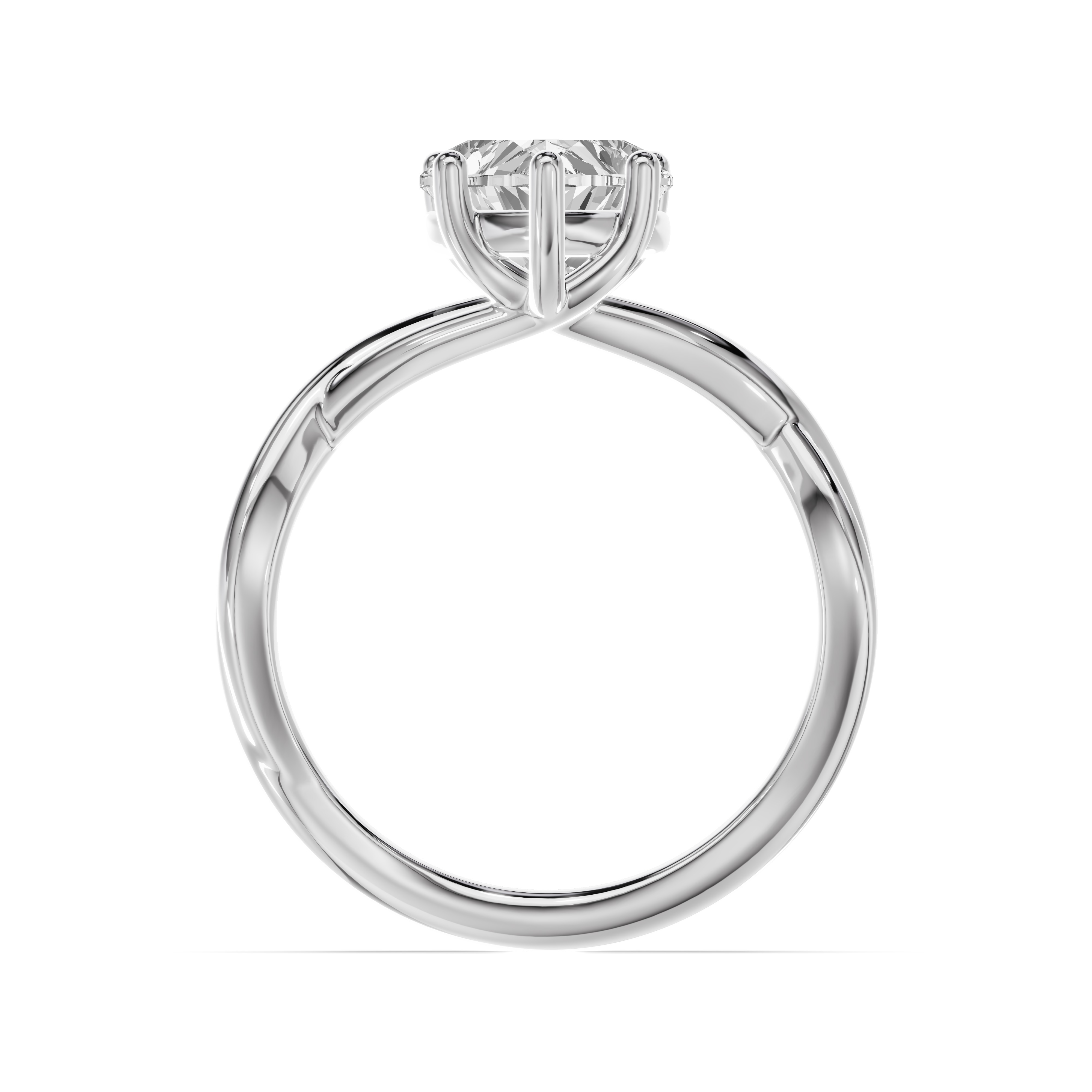 Bianca Twist Engagement Ring