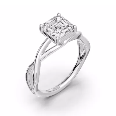 Bianca Twist Engagement Ring