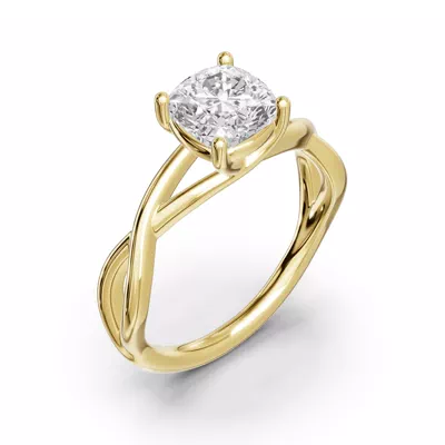 Bianca Twist Engagement Ring