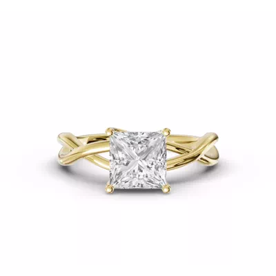 Bianca Twist Engagement Ring