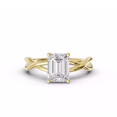 Bianca Twist Engagement Ring