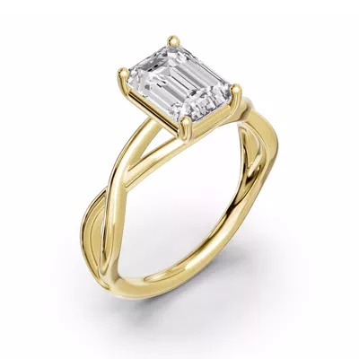 Bianca Twist Engagement Ring