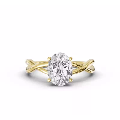 Bianca Twist Engagement Ring