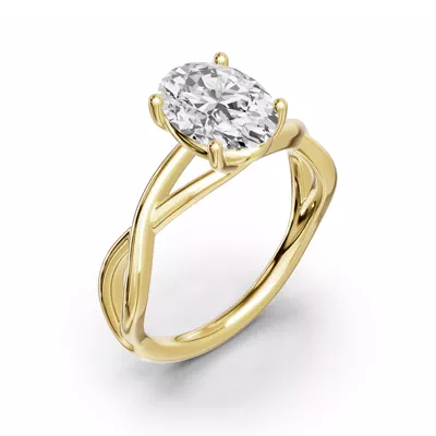 Bianca Twist Engagement Ring
