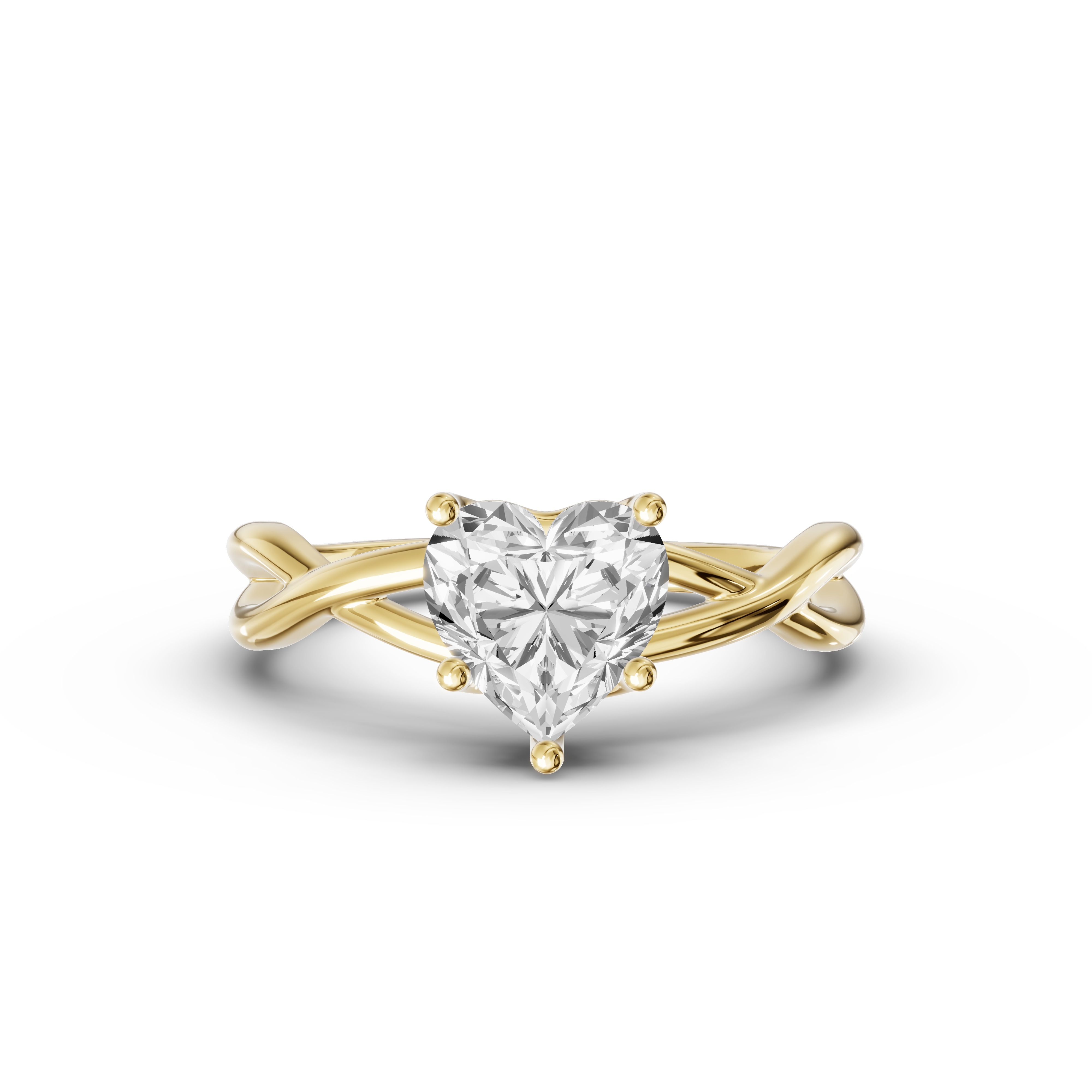 Bianca Twist Engagement Ring