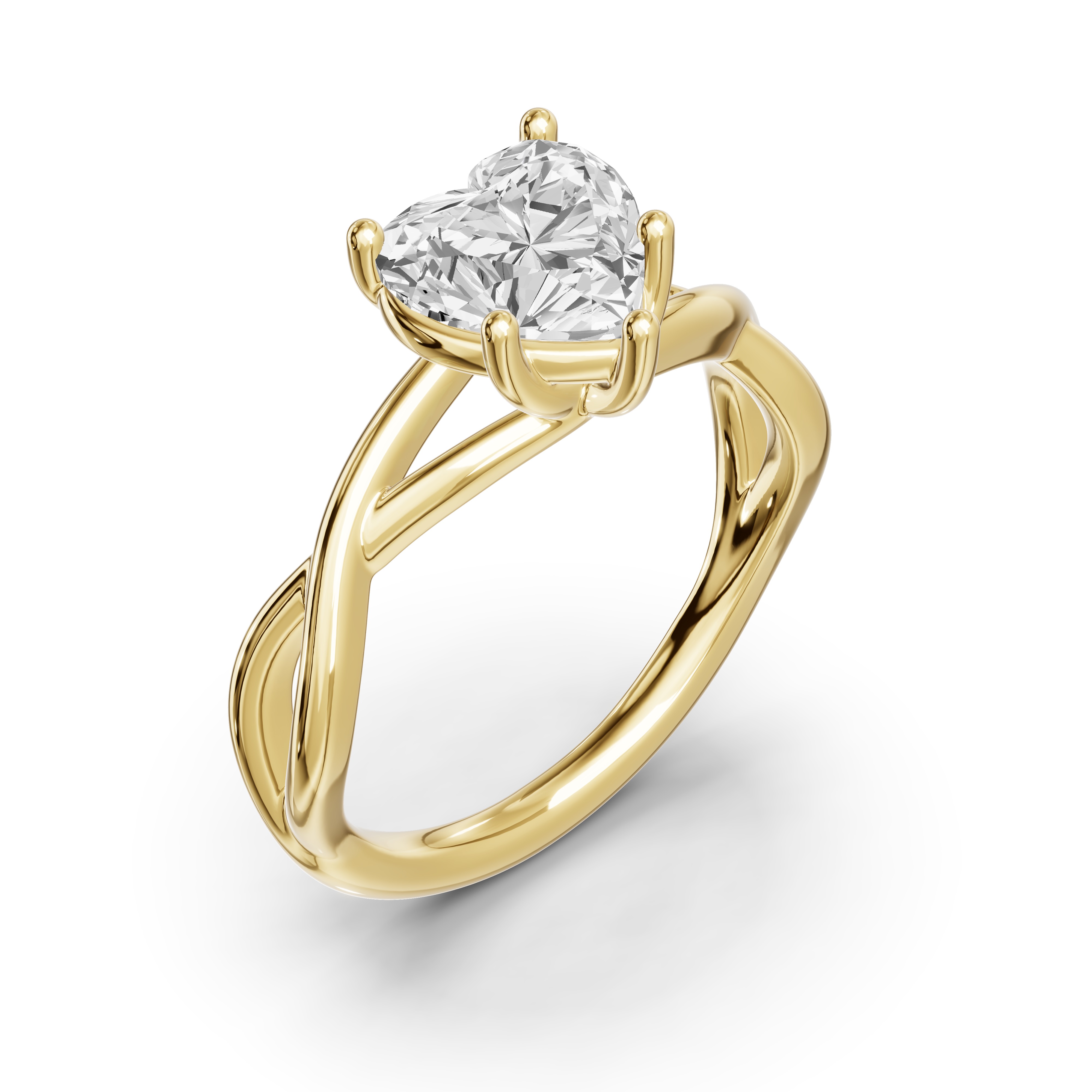 Bianca Twist Engagement Ring
