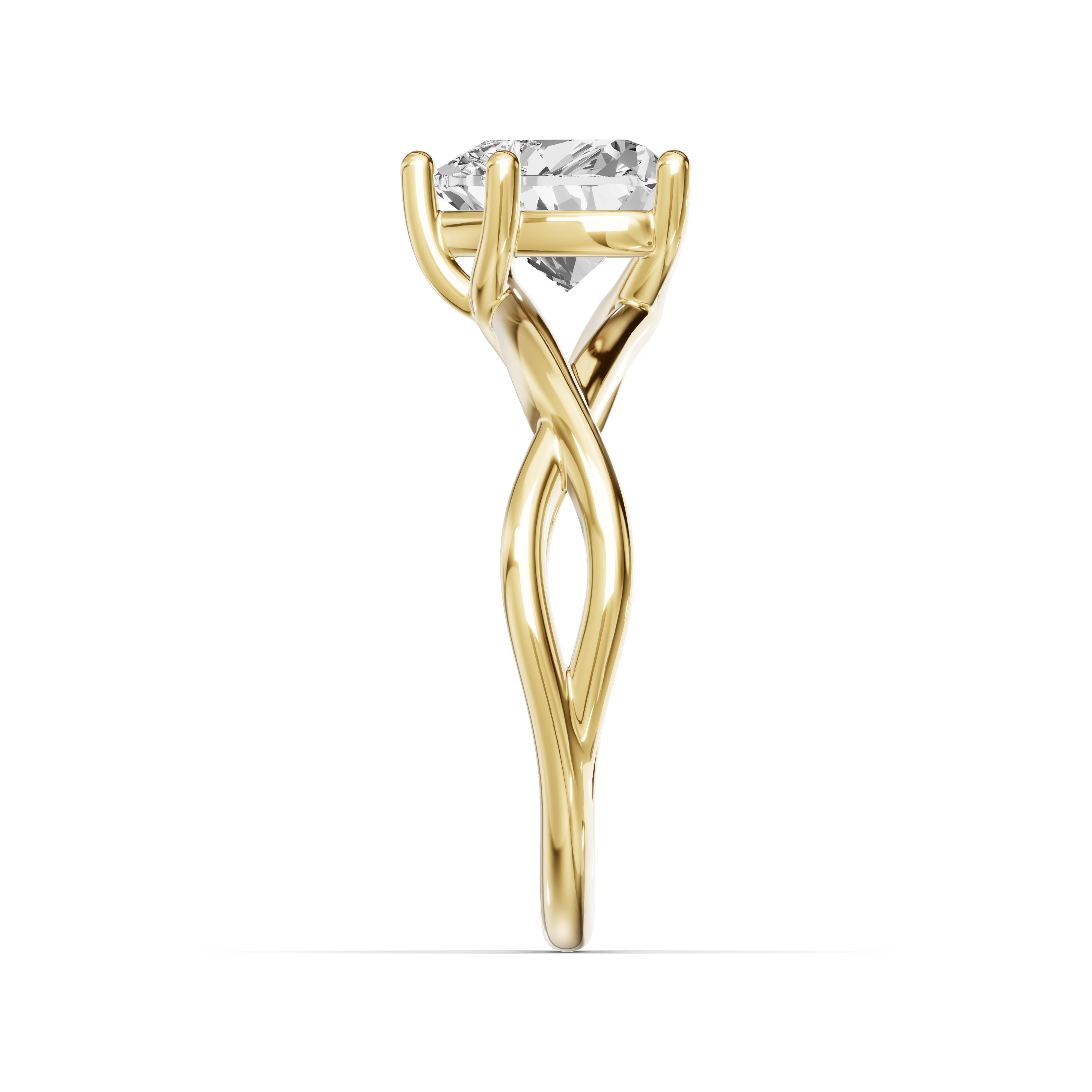 Bianca Twist Engagement Ring