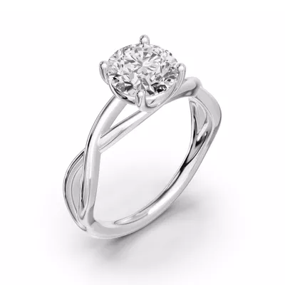 Bianca Twist Engagement Ring