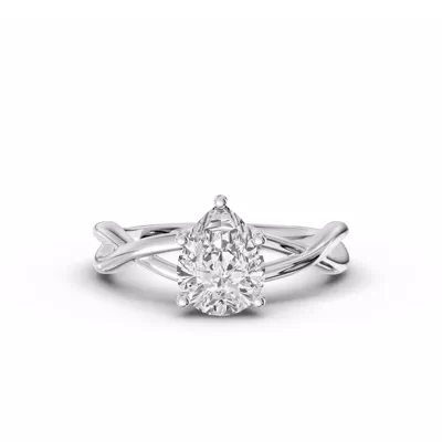 Bianca Twist Engagement Ring