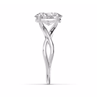 Bianca Twist Engagement Ring