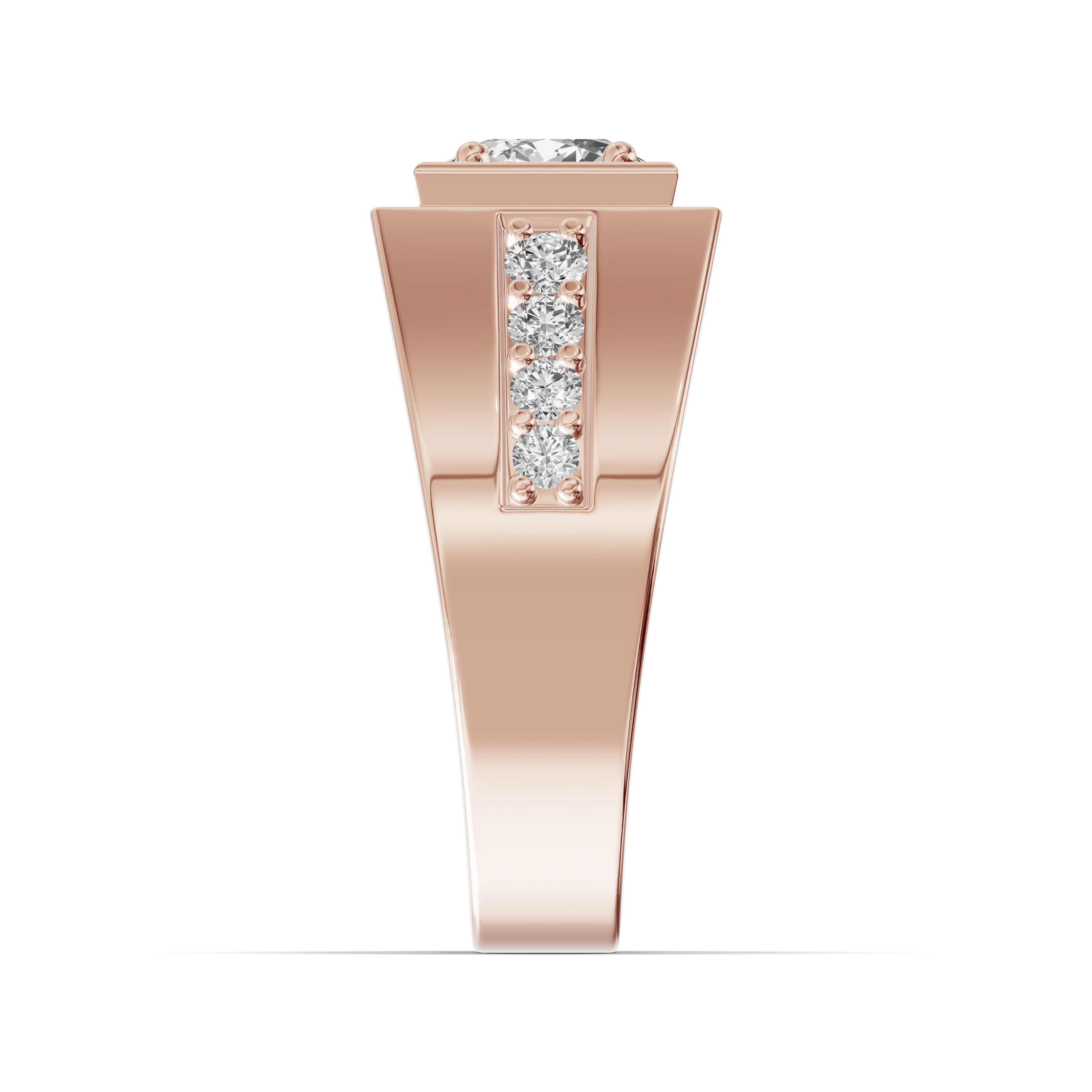 Framed Oval Lab Diamond Ring (1.00 ct. tw.)