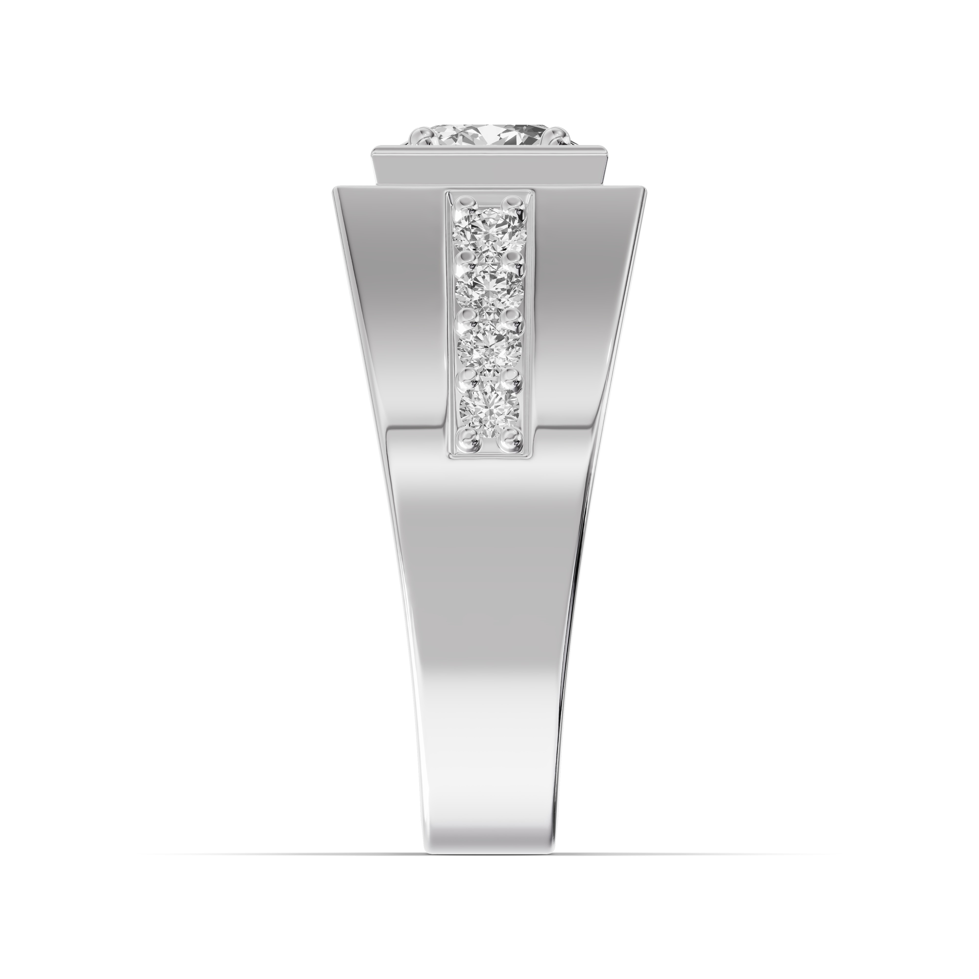Framed Oval Lab Diamond Ring (1.00 ct. tw.)