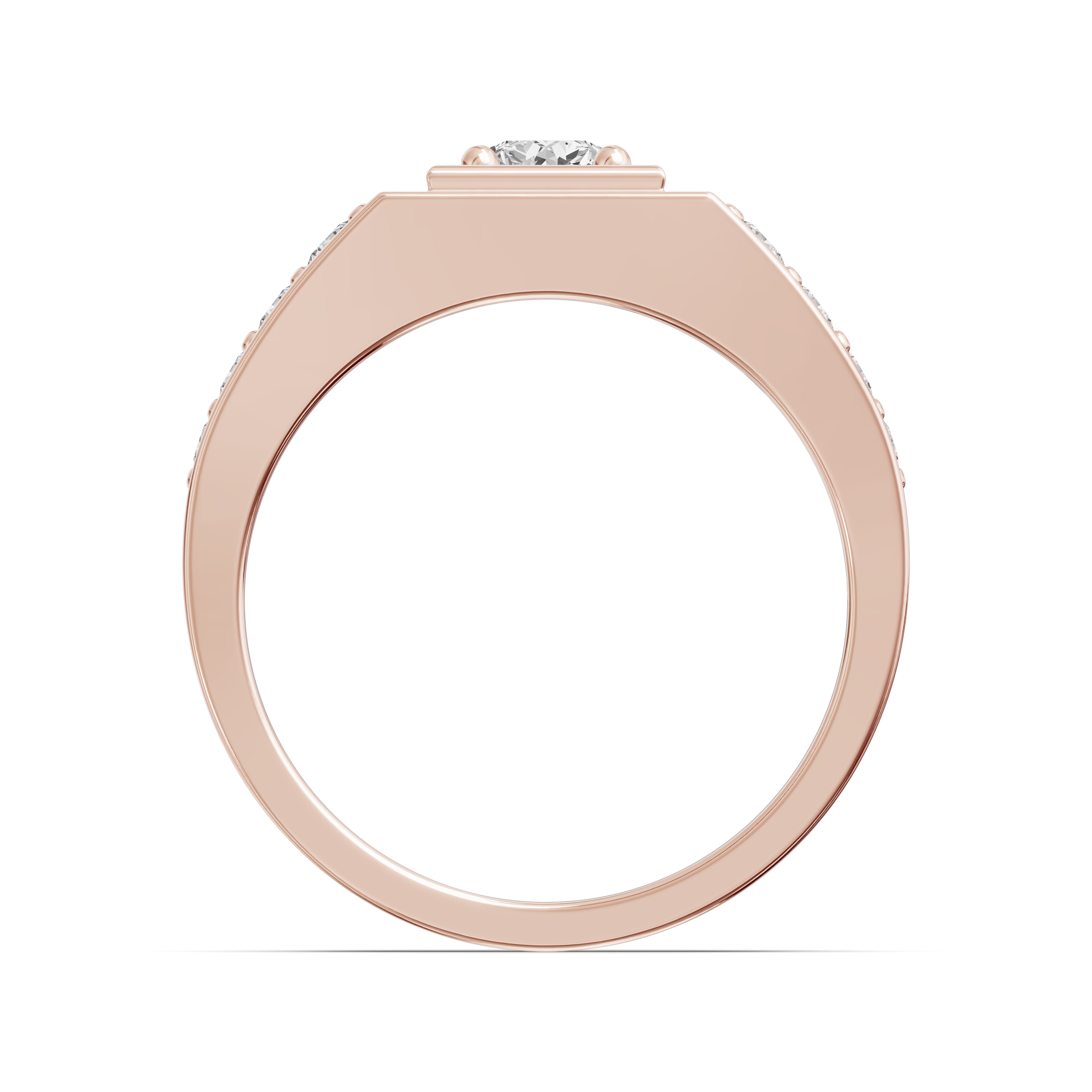 Framed Round Lab Diamond Ring (1.00 ct. tw.)