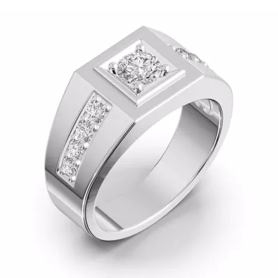 Framed Round Lab Diamond Ring (1.00 ct. tw.)