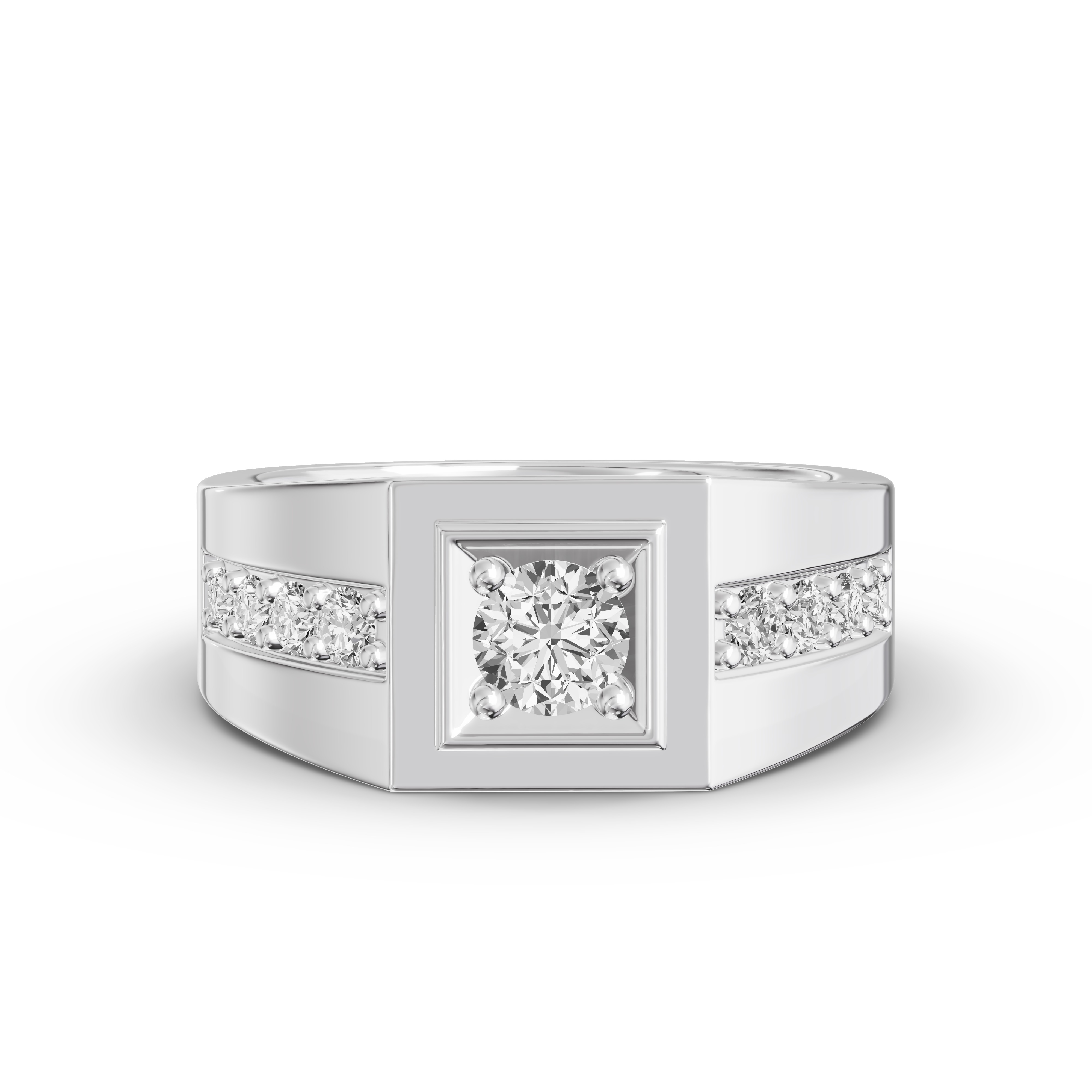 Framed Round Lab Diamond Ring (1.00 ct. tw.)